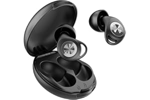 CASCHO Tapones Oidos Ruido Dormir, 45dB Tapones Oidos Cancelacion de Ruido Protección Auditiva para Dormir/Concentración/Conciertos, con 8 Reutilizable Puntas(XS/S/M/L) y Estuche,Nero