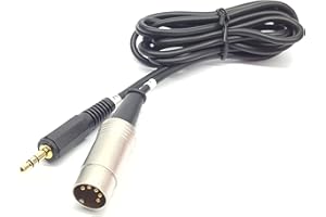 CoolNovelties Gold MIDI 2.0 TRS (Type A) Cable for Korg, Make Noise, Akai, 3.5mm Straight Plug
