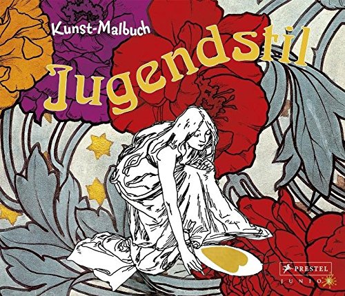 Book's Cover ofKunstMalbuch Jugendstil