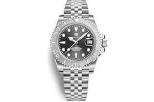 PAGRNE DESIGN Pagani Design Orologio Uomo Automatico NH35 Meccanico 100M Impermeabile Moda Classico Yacht Orologi Da Polso