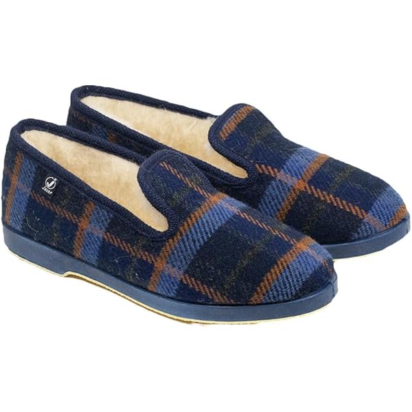 Zapatillas Casa Hombre Invierno Cerradas Zapatilla De Lana Javer - Main Image