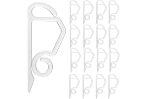 ‎TK GRUPPE TIMO KLINGLER TK Gruppe Timo Klingler 50x Clips Lichterketten & Lichtvorhang Haken Halterung & Befestigung - Dachrinnenhaken an Weihnachten