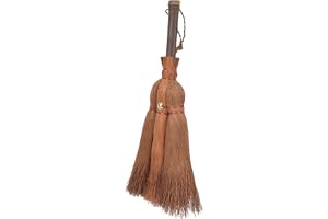 ULTECHNOVO Palmfiber Broom Handgjord Dammborste För Hemmet Liten Multifunktionell För Rengöring Mörka Ytor Och Svåråtkomliga Platser