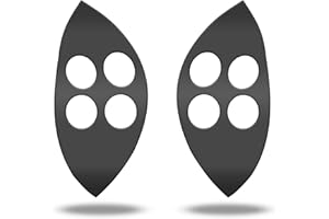 ‎CAVERZ CAVERZ Dekor für Mercedes SLK R171 und C-Klasse W203 Lenkrad Bedienelement Lenkradtaste Schalter Multifunktionstaste Reparatur-Set (Anthrazit-Matt (Originalfarbe))