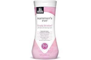 Summer's Eve Laver le nettoyage | Tout simplement Sensible | 15 Ounce | Lot de 1 | pH équilibré, Dermatologue & Gynécologue Testés
