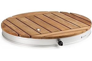 blumfeldt Ducha Portatil Furgoneta Camper para Exterior, Altura Chorro Regulable 4m, Kit Ducha Camping de Aluminio Resistente al Agua, Rayos UV y Heladas, Soporte de Ducha Exterior para Piscina