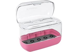 XINART Organizer Halter für Cricut Blades Klingen Aufbewahrungskoffer Werkzeug Zubehör (Rosa)