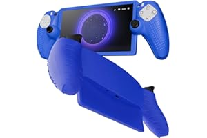 TNP PRODUCTS TNP Protective Silicone Cover Case for Playstation Portal - Protector Skin Cover for PS Portal Shell with Anti-Slip, Shock-Absorption, Anti-Fingerprint, Scratch-Resistant, Blue