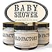 Produktbild Duft Kerzen Set 3: 3 x 115 g Soja Kerzen, Wachs, New Born Baby-Bby Powder,First Blanket,Bby Shampoo, BABY SHOWER-Baby Powder,First Blanket,Baby Shampoo