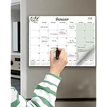 Wandkalender 2025-2026,18 Maandelijkse Kalender voor School - Loopt Van Januari 2025 Tot Juni