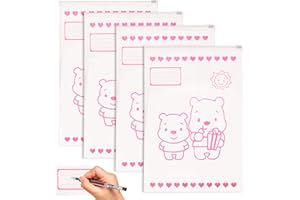 GOLDGE 10 Bustine Corredino Neonato Sacchetti, Buste Ospedale Cambio Trasparenti Con Cursore, per Nascita, Sigillate PE Glassato 34 * 24 cm