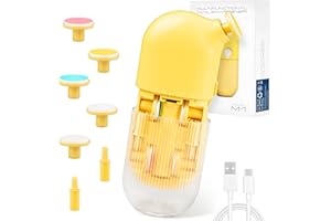 Lima de Uñas Eléctrica para Bebés, Wolady Cortauñas Eléctrico para Bebés Recargable Cuidado de Uñas Cortauñas Juego de Manicura y Pedicura para Bebés y Adultos