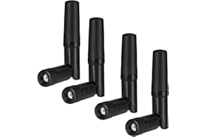 Eightwood Antena WiFi de Doble Banda de 2,4 GHz 5,8 GHz RP SMA 4 Unidades para PC de Escritorio PC PCIe Tarjeta FPV WLAN Router WLAN Tarjeta de Red etc.