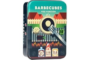 Alley Cat Games Barbecubes - Veg Edition - A Tinderblox Sequel - Dexterity Stacking Game