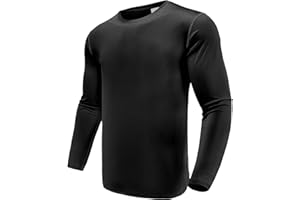 Boyzn 1, 3 or 5er Pack Herren Langarmshirt T-Shirts, UPF 50+ UV Schutz Schnelltrocknend Funktionsshirt Laufshirts, Atmungsaktiv Langarm Sportshirt Gym Running Tops Outdoor Workout Oberteil für Männer