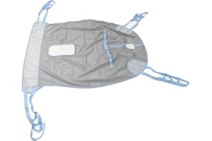 BIITFUU Patienten-Transfergurt, Atmungsaktives Lochdesign Patientenliftgurt 4 Positionen Mesh für Krankenhaus (M)