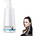 Keratin Revitalizing Cream Conditioner, Keratin Hair Straightening Cream, Smooth and Silky Nourishing & Hydrating Keratin Treatment, Deep Conditioning for Dry Damaged Frizzy Hair Moisturizer (350g)