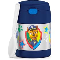 Set Lunch Box Paw Patrol - Sac Isolé + Bouteille + Pot Snack - Enfants - Marshall, Chase, Rubble
