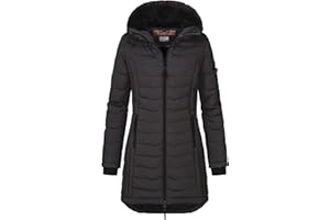 Sublevel Damen Übergangs Jacke Herbst Winter Outdoorjacke mit Kapuze sportlicher Damen Mädchen Parka S M L XL XXL 3XL 4XL 5XL