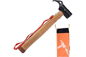 Marteau de camping Profiwoab avec tireur de hareng Zelthammer Outdoor multifonction Hammer 31cm