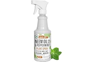 MIGHTY MINT Neem Oil & Peppermint Plant Supplement Spray, 16oz
