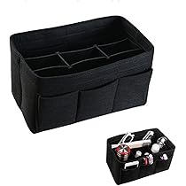 Organizer Per Borsa In Feltro - Tasca Rimovibile E Portachiavi - Multitasche Per Ordine - Foto 10