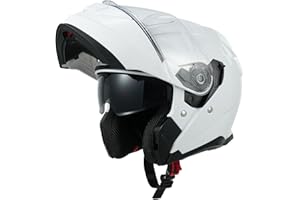 MY Motorrad Klapphelm Integralhelm 935 ,ECE 22.06 Zertifiziert Modular Helm mit Doppelvisier für Damen Herren