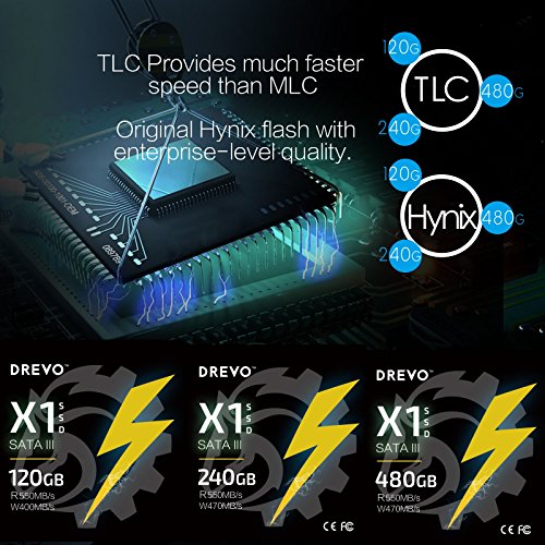 Drevo x1  Serie 120  GB SSD 2 5  pulgadas unidad de estado s  lido SATA3     ltima versi  n 