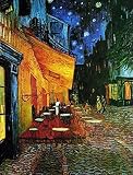  Van Gogh \"terraza de café impresión en offset en papel estucado de grosor y cartón gr.300 () cm.70 x 50 cod.31665 Promo en curso de esta página.