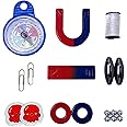 Prescent Science Magnets Set Kit for Fun Physics Experiment Educational Tools