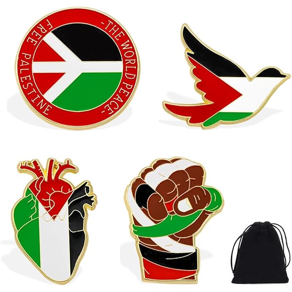 Spilla Con Bandiera Della Palestina - Italia - Foto 12