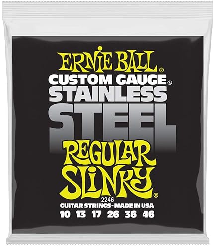 Corde Per Chitarra Elettrica Ernie Ball Super Slinky - Acciaio Inossidabile, Diametro 9-42 - Foto 9
