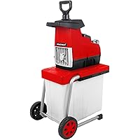 Matrix 320300150 Leisehäcksler mit Fangkorb SGS Gartenhächsler, 2800 Watt, Äste bis 4,4 cm