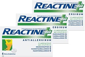 Reactineduo Sparset 3x 6 Retardtabletten inkl. eines Handbalsams von Mediexpress