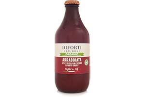 DIFORTI, Organic, Arrabiata Hot Cherry Tomato Sauce, 330 ml