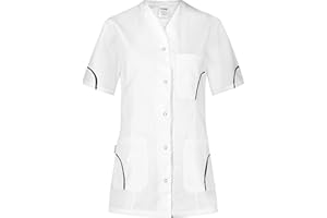 B-well Silvia - Tunique à enfiler - À manches courtes et avec boutons - Pour femme