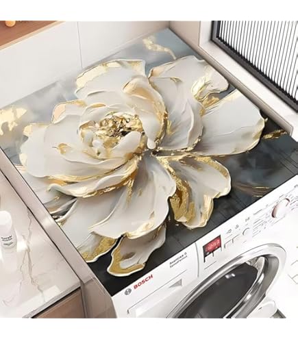 Housse De Machine à Laver Housse De Réfrigérateur Protection Pour Lave-linge Et Sèche-linge à