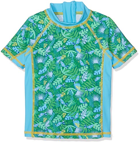DIMO-TEX Sun Schwimmshirt Mädchen UV 50+, Conjunto de baño para Niñas, (Alloverprint 997), 98 cm