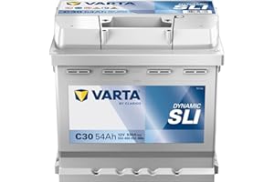 Varta Silver Dynamic C30 Batterie Voitures, 12 V 54Ah 530 Amps (En)