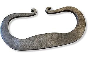 SPRONKETTS OUTDOORS Traditional Shaped Carbon Steel Striker Fire Lighter for Use With Flint