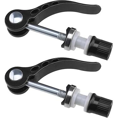 M5 x 45 mm fietszadelpen snelspanner fiets snelspanner