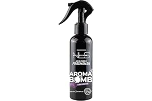 NOLOGOSCENTS Aroma Bomb Air Freshener Spray 200ML - All - Purpose Odor Remover For Car Interior, Home, And Fabrics | Powerful, Lasting Fresh Scent. (DARK ORCHID)
