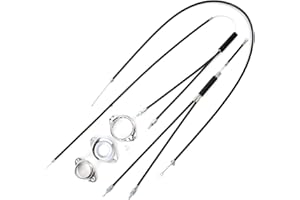 Young Wolf BMX Gyro Mountain Bike cavi freno anteriore + posteriore, superiore + inferiore Spinner Rotor Cable Rotor Set Comaptible