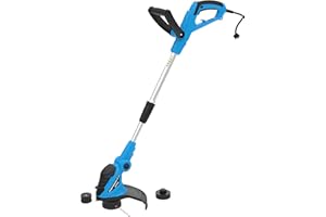 Güde 95171 Rasentrimmer GRT 550 (180 Grad drehbarem Schneidekopf, Fadenspule, 5-fach neigbarer Schneidekopf), 24 x 11 cm