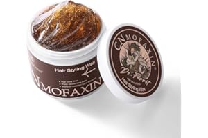 CNMOFAXIN Strong Hold Hair Wax 100ml - Easy to remove - High Shine Hair Styling Wax for Men & Women - Water Soluble Hair Gel Alternative - Easy Wash Formula for All Hair Types - Long Lasting