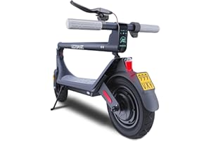 E Scooter mit Straßenzulassung, LEQISMART Elektroroller A11, 30 km Reichweite 20 km/h, 10 Zoll Faltbarer Elektro Scooter für Erwachsene bis 120kg