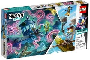 LEGO Hidden Side 70419 Wrecked Shrimp Boat Building Set, AR Games app, Toys for 7 Years Old Boys and Girls, Interactive Augmented Reality Ghost Playset with 4 minifigures