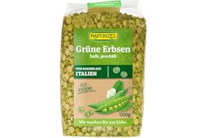 Rapunzel Erbsen grün, halb, geschält Bio, 500 g