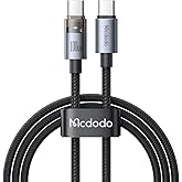 Mcdodo Ca-5580 TYPE-C TO TYPE-C 100W 1.2M HIZLI ŞARJ VE DATA KABLOSU 1,2M