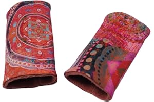 Britta Meier Armstulpen, Pulswärmer Mandala aus der Nähwerkstatt